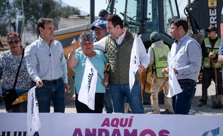 Llevaremos obras de pavimentación a todos los sectores de Saltillo: Javier Díaz