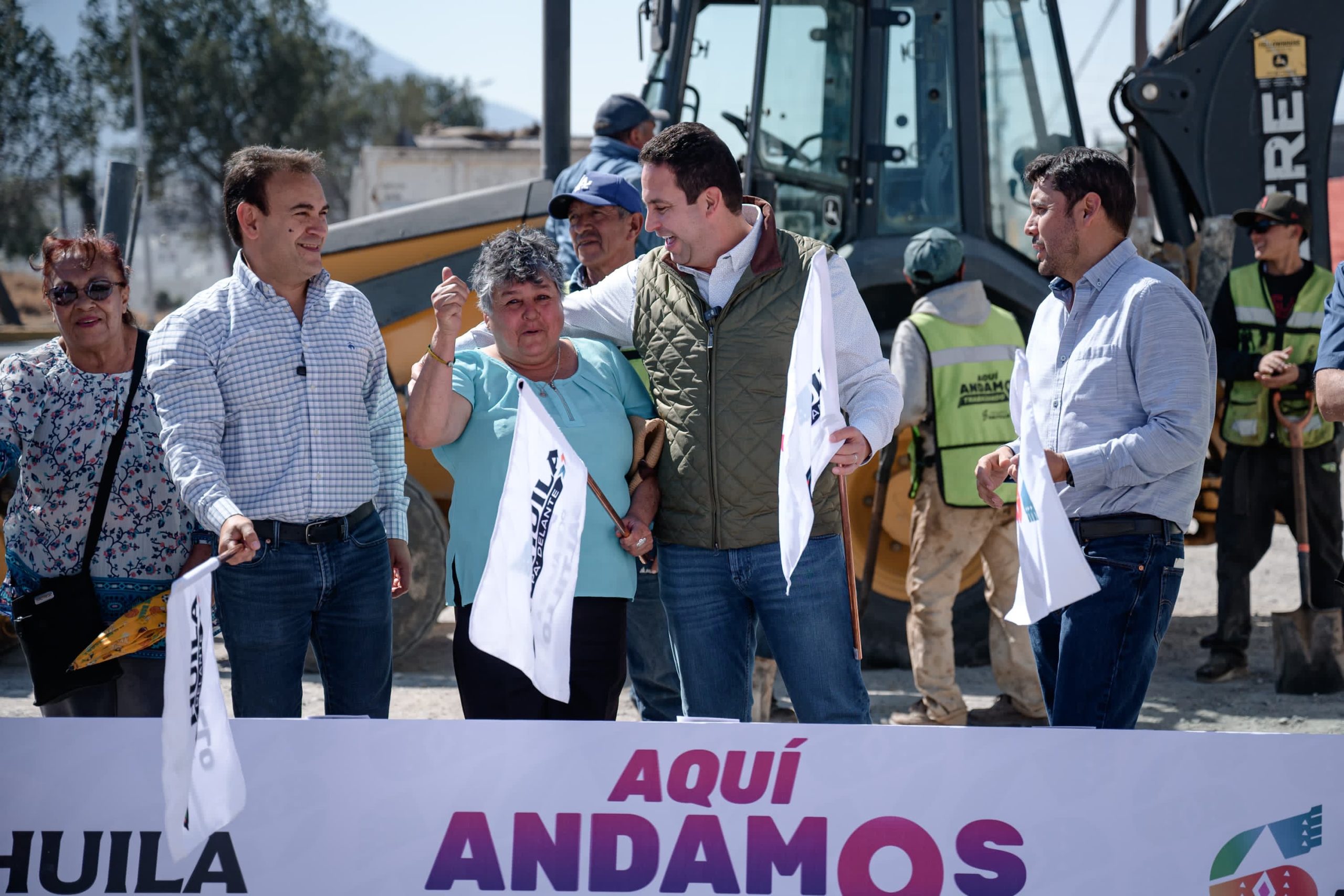 Llevaremos obras de pavimentación a todos los sectores de Saltillo: Javier Díaz