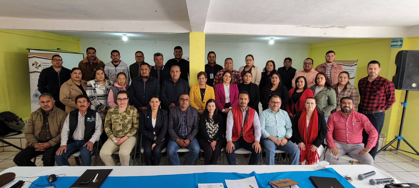 Alberga Concha del Oro asamblea sobre sistema estatal anticorrupción