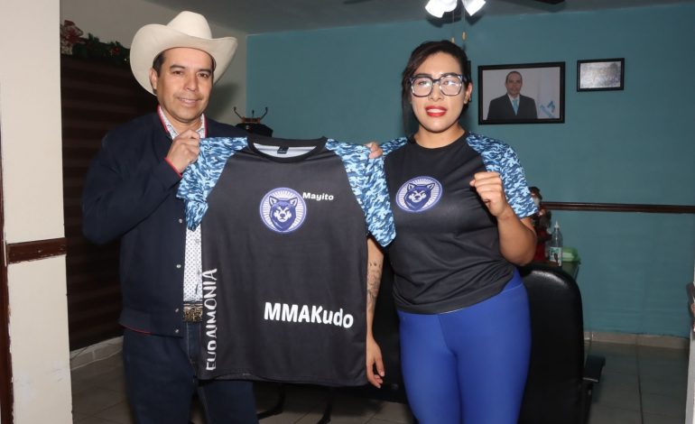 Reconoce alcalde de Mazapil a campeona Panamericana