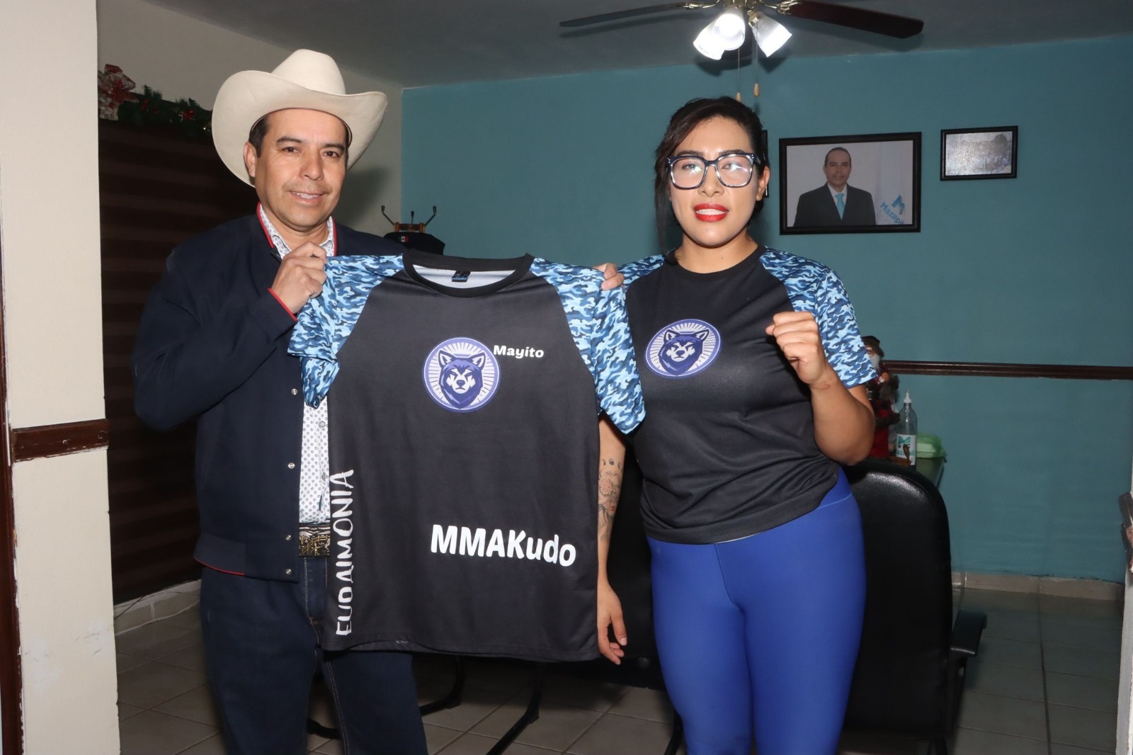 Reconoce alcalde de Mazapil a campeona Panamericana