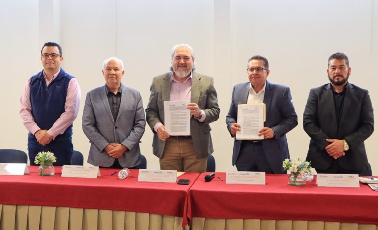 Firman convenio para fortalecer la educación e industria minera