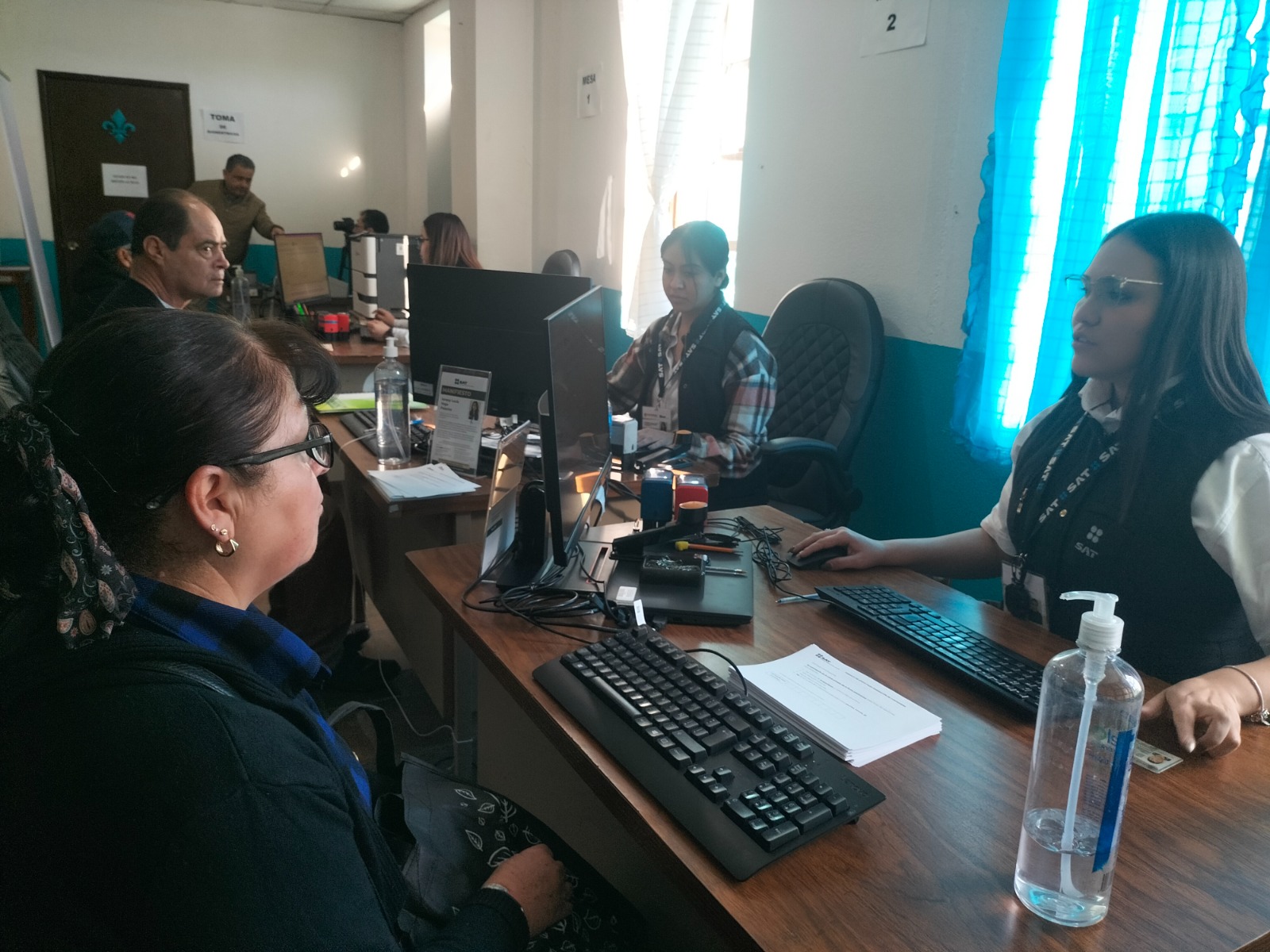 Facilita ayuntamiento trámites fiscales con módulo del SAT