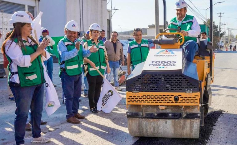 Arranca Tomás Gutiérrez programa de bacheo 2025