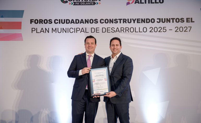 La coordinación es clave para mantener a Saltillo seguro: Javier Díaz