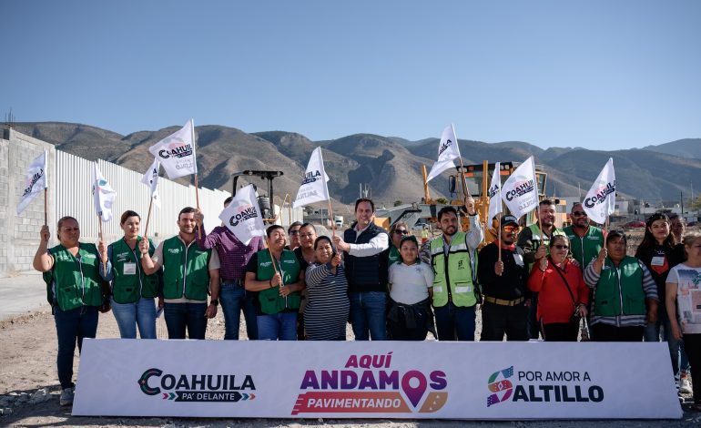 Siguen obras en todos los sectores de Saltillo: Javier Díaz