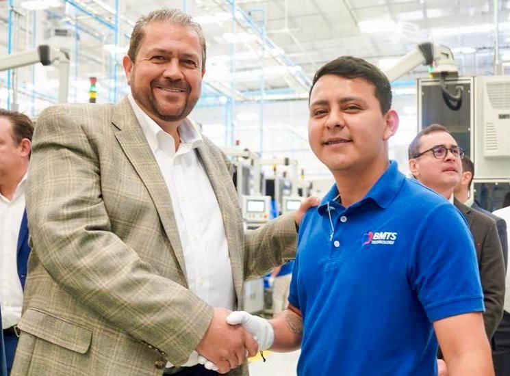 Expansión de empresa impulsa desarrollo de la región: Tomás