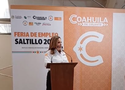 Inaugura la Secretaría del Trabajo Nazira Zogbi Castro en Canacintra Coahuila Sureste