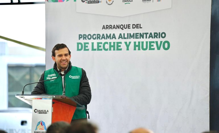 Llega a más ciudadanos programa de huevo y leche