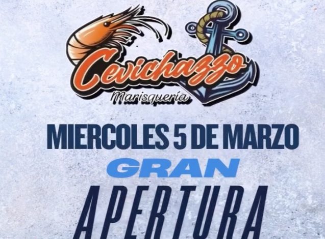 ¡Gran Inauguración! Cevichazzo Marisqueria