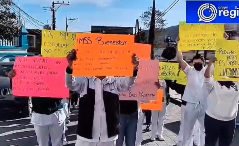 ¡Urgente! Médicos y enfermeros del Hospital Rural #12 alzan la voz