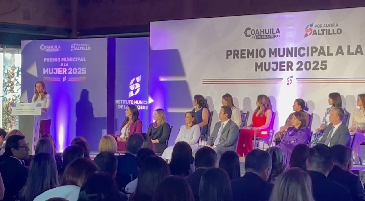Reconoce Gobierno de Saltillo a seis mujeres destacables en diversas categorías