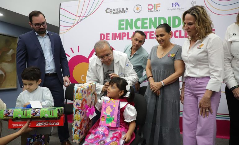Encendido de implantes cocleares; un logro que transforma vidas