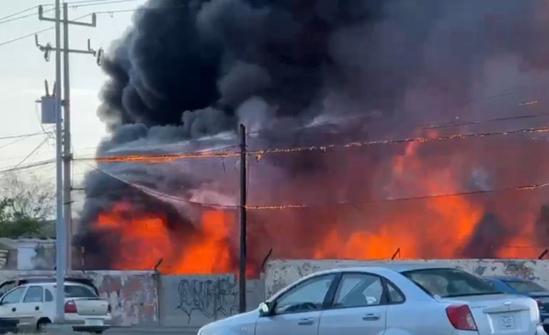 Otro incendio en Saltillo