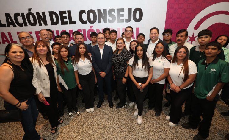 Instalan el Consejo Estatal de Educación Dual