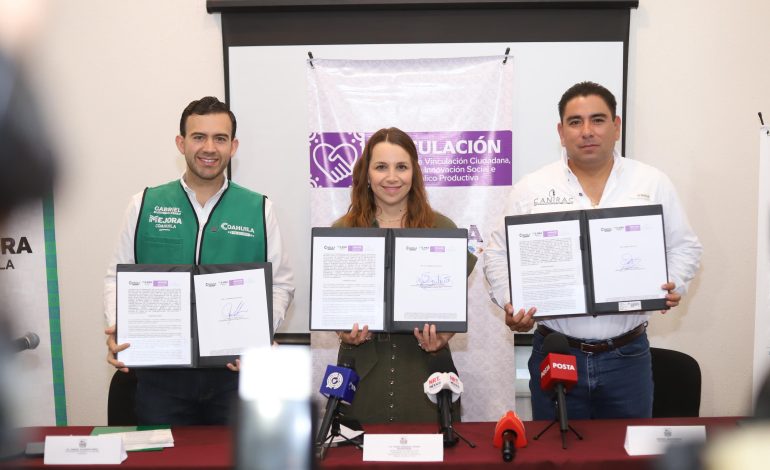 Se suma Canirac a la estrategia Mejora Coahuila