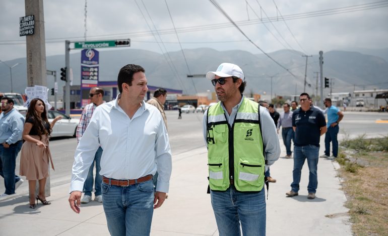 Supervisa Javier Díaz reordenamiento vial en Mirasierra