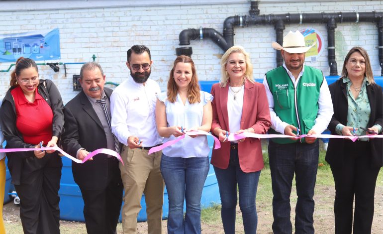 Inauguran Programa “Escuelas con Agua” en Múzquiz