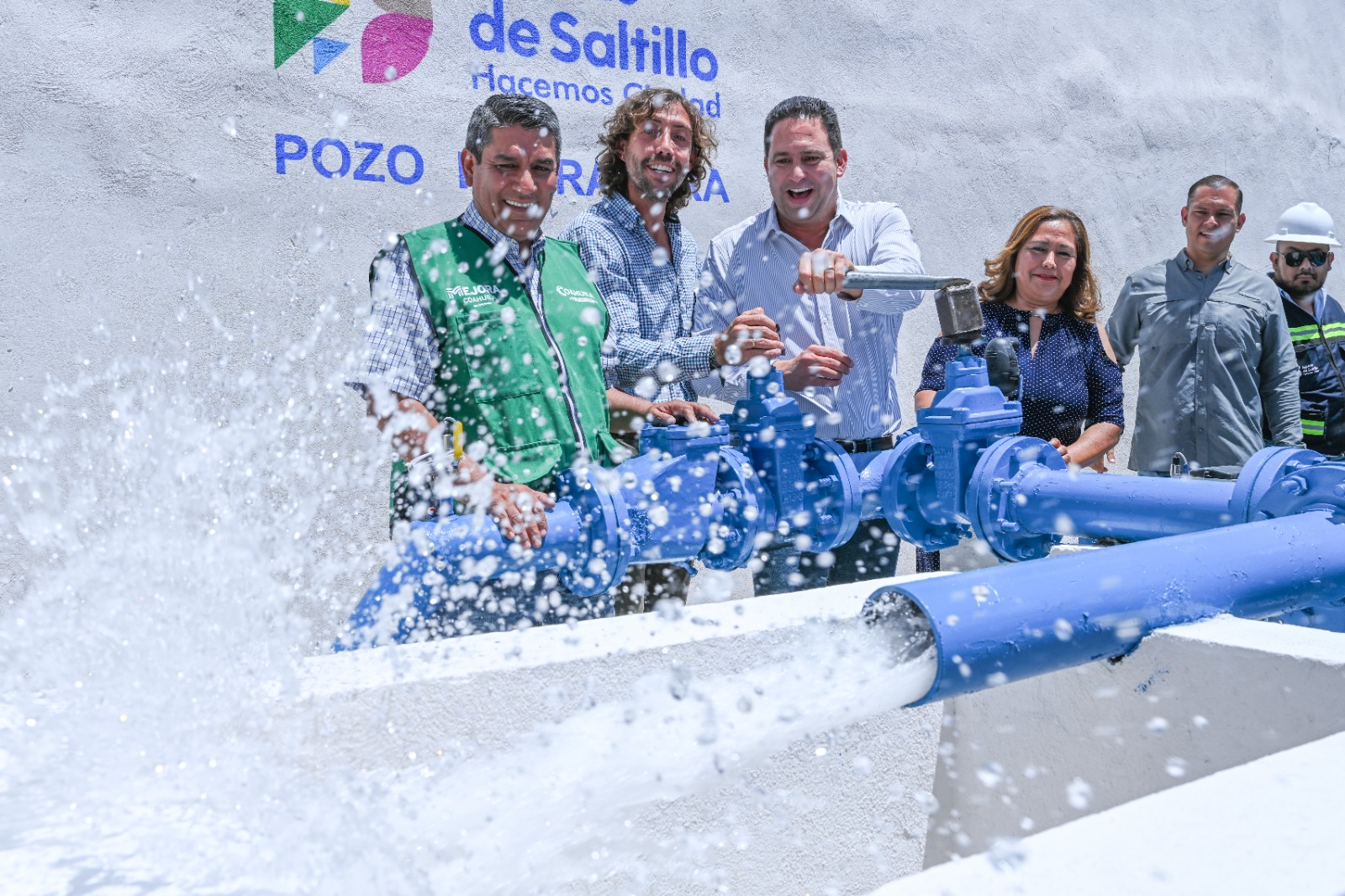 Incrementaremos el caudal de agua para Saltillo con 6 pozos más en este año: Javier Díaz