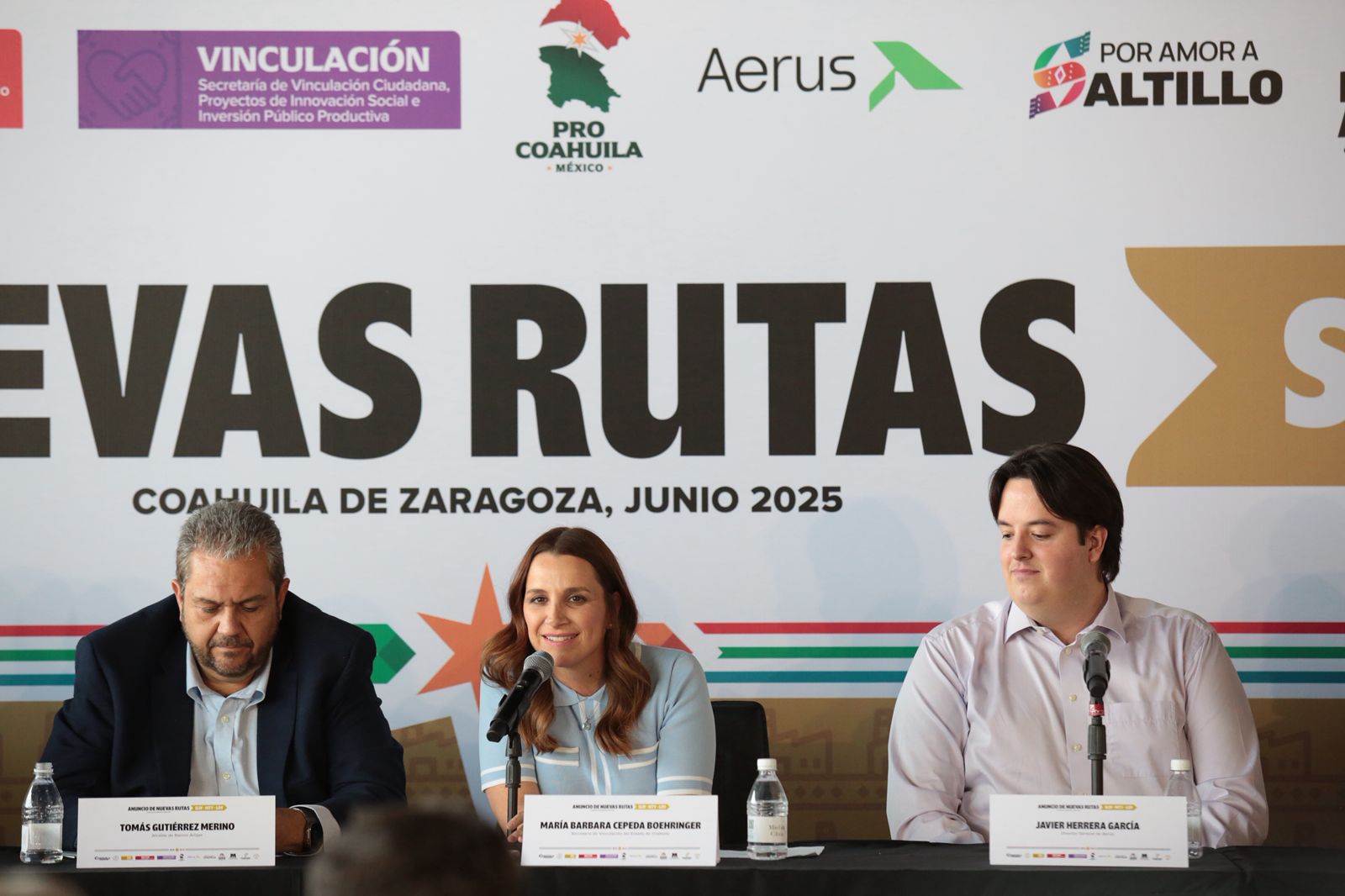 Aerus reactiva vuelos en Coahuila 