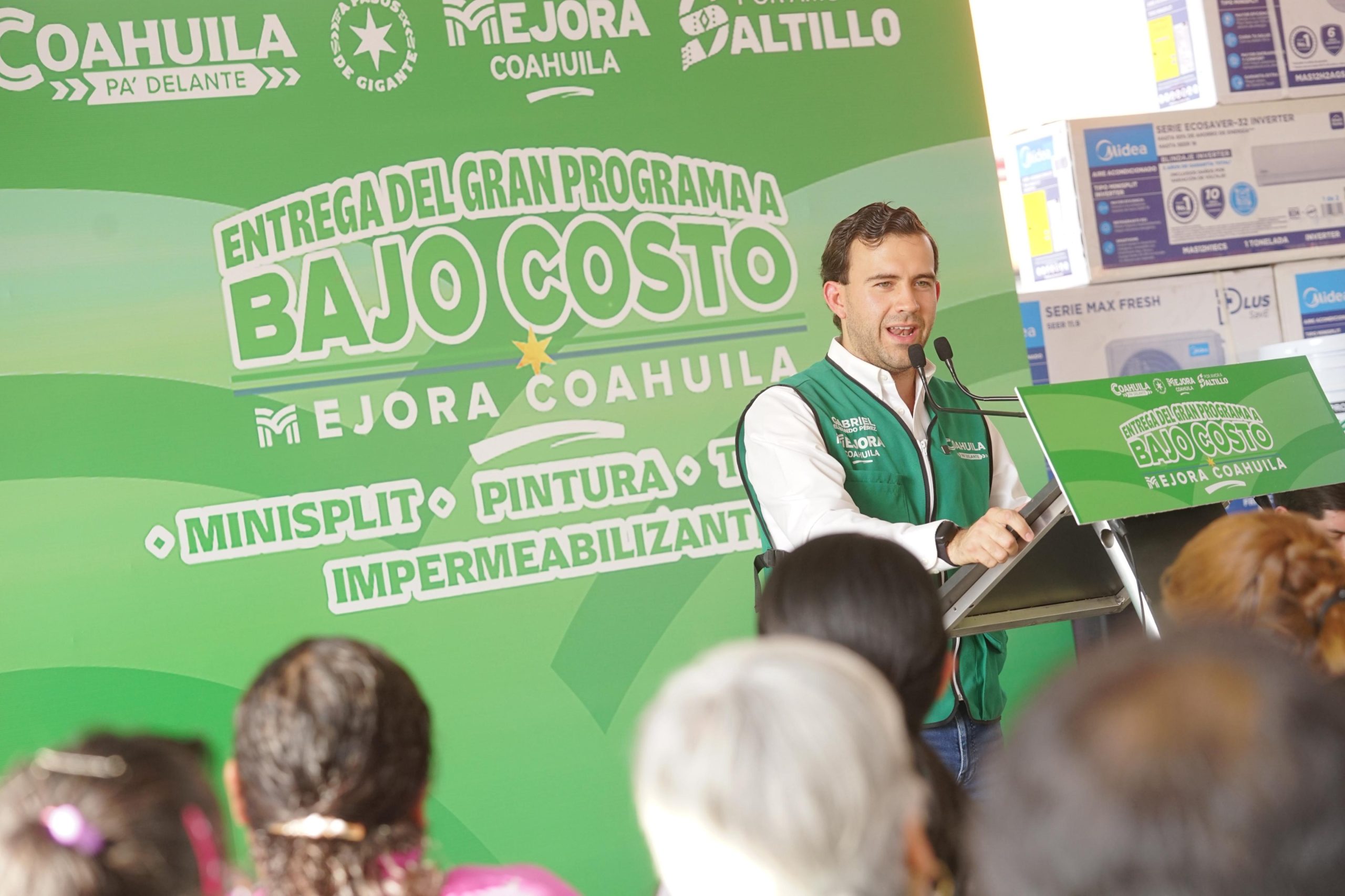 Arranca Mejora Coahuila gran programa de materiales a bajo costo en Saltillo