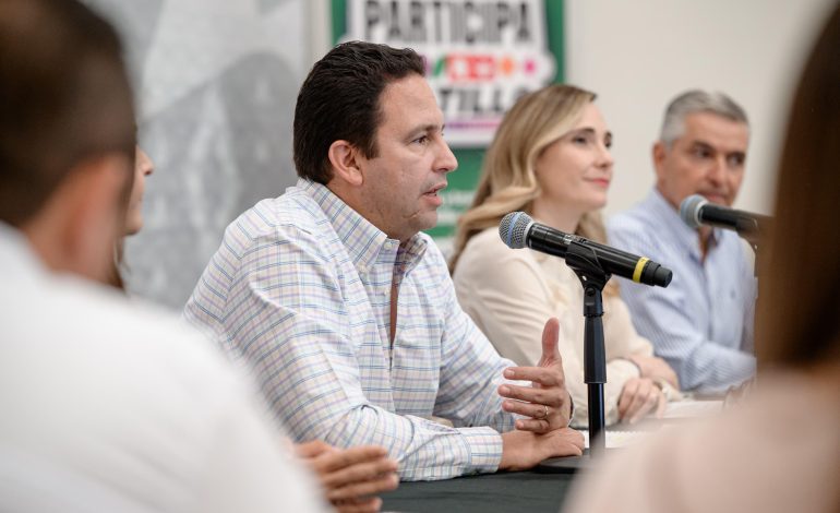 Lanza Javier Díaz plataforma “Saltillo Participa”