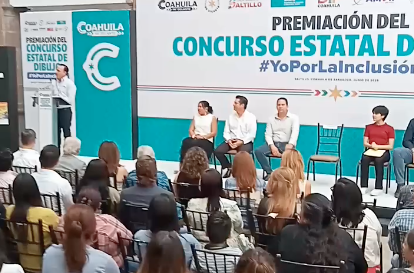 Premia Gobierno de Coahuila Concurso Estatal de Dibujo 2025