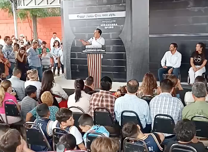 Inaugura Gobernador área deportiva rehabilitada en Mirasierra Saltillo