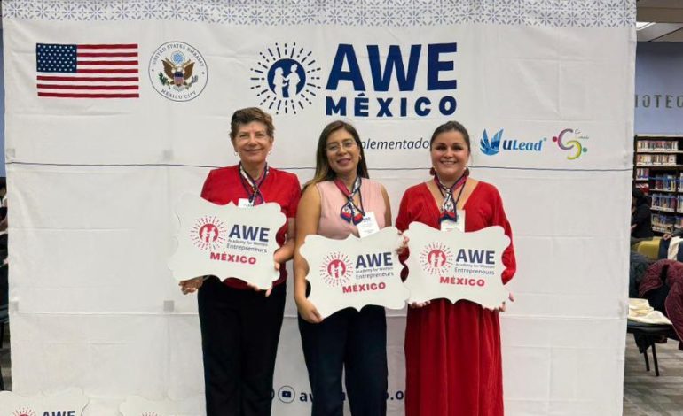 Impulsa Inspira participación de mujeres en programa AWE de la Embajada de EU