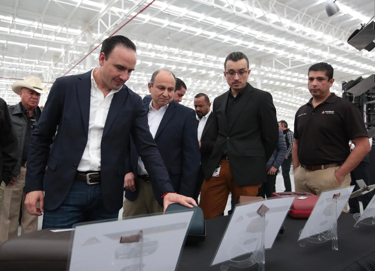 Se consolida Coahuila en el top 3 de los estados que más exportan: Manolo