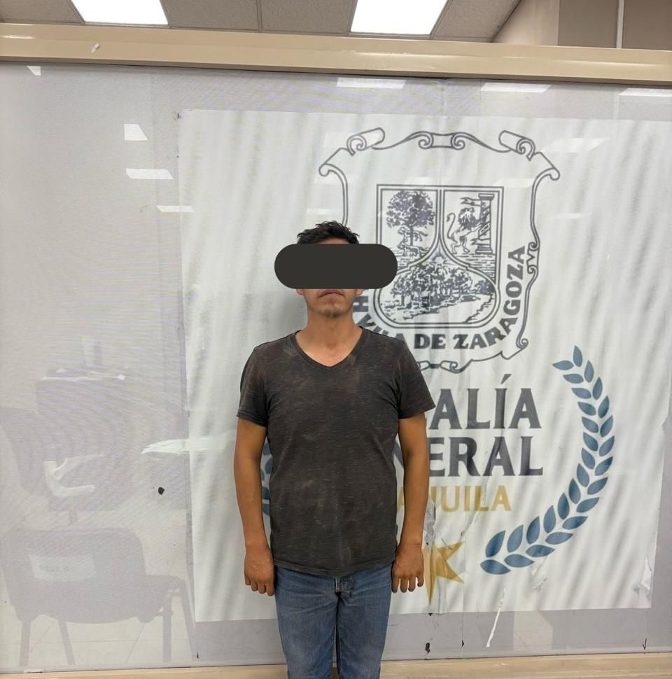 Detiene FGE a presunto agresor sexual de menor en Saltillo