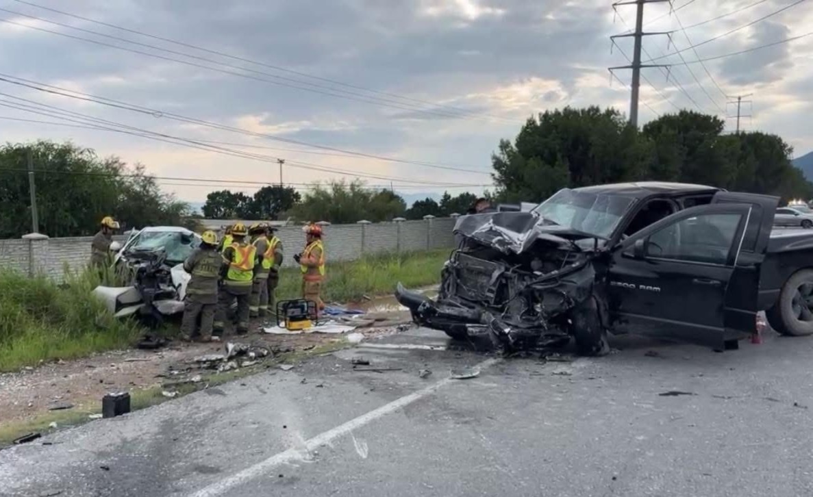 Fatal accidente deja 4 muertos en la Saltillo-Zacatecas