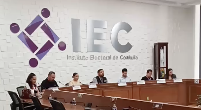 Instituto Electoral de Coahuila sesión en la que otorga más días a los partidos Nuevas Ideas