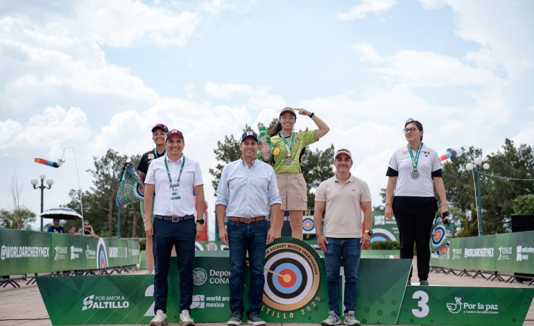 Todo un éxito en Saltillo el World Archery México Championship 2025