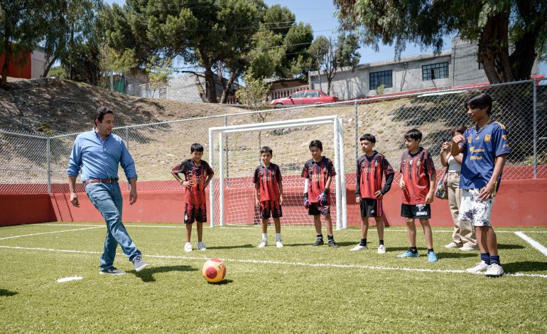 Avanza “Activa Tu Parque”; se suma otra cancha rehabilitada