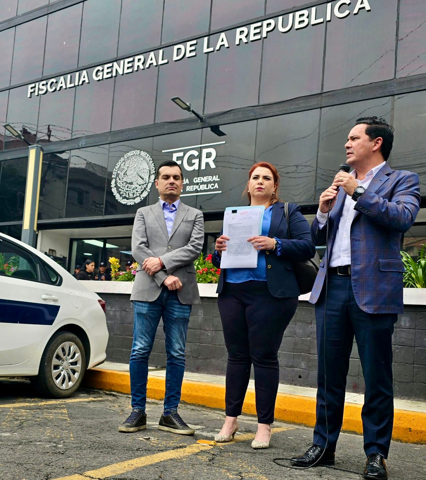Formalizan denuncia vs Mejía ante la FGR