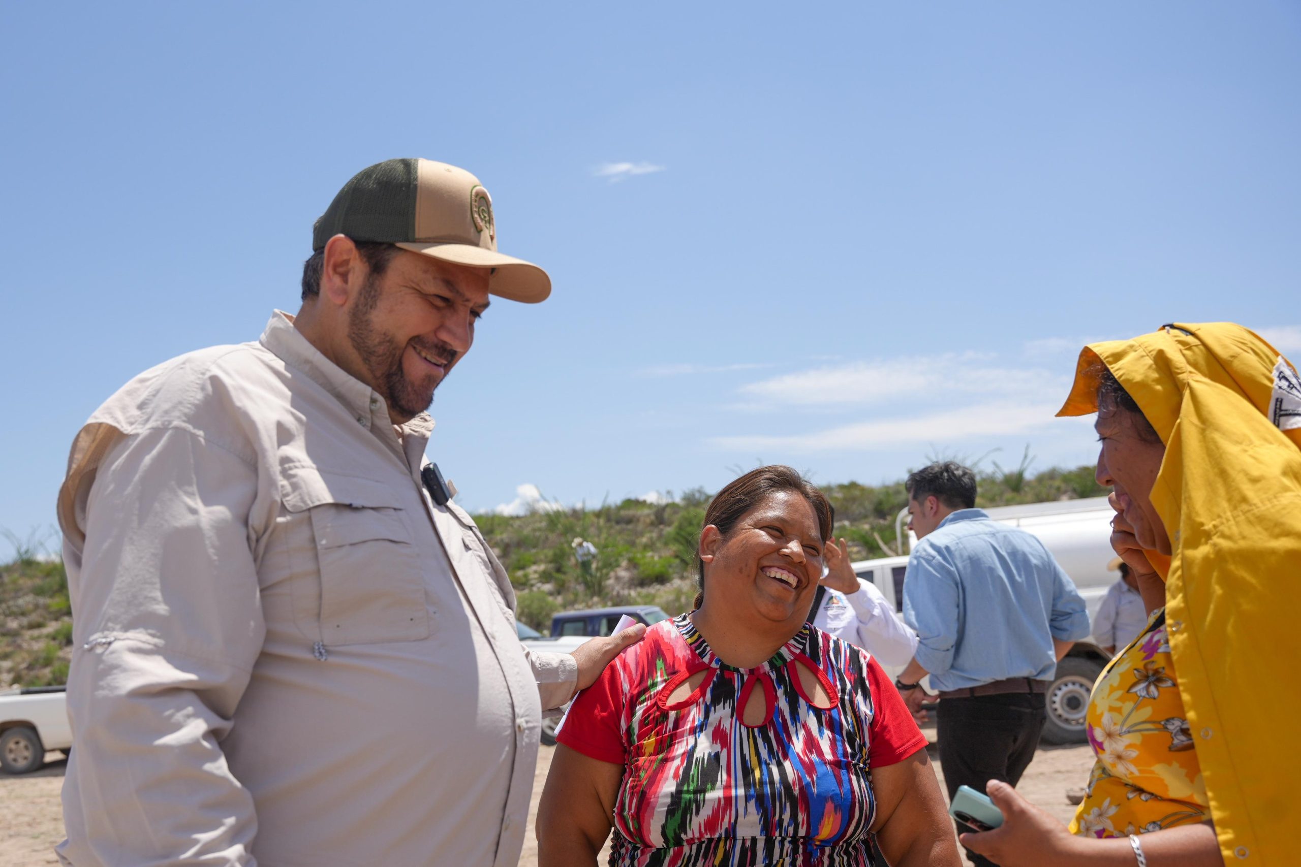 Supervisa Tomás Gutiérrez obra hidráulica en Nuevo Yucatán