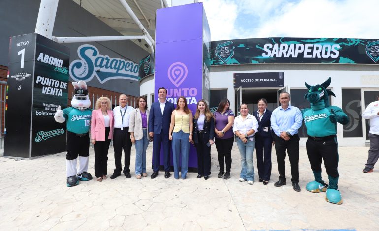 Se suma Saraperos a Puntos Violeta
