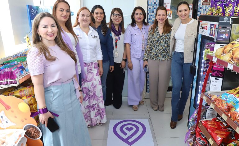 Inauguran Puntos Violeta en Arteaga