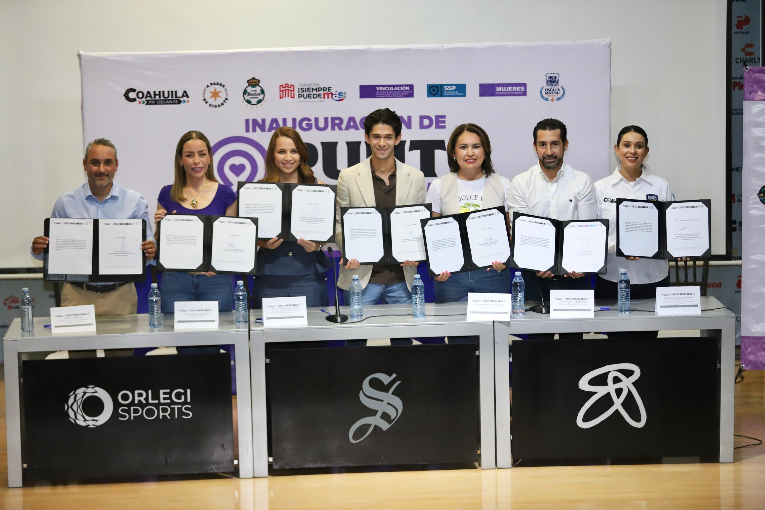 Inauguran Gobierno del Estado y Santos Punto Violeta en el TSM