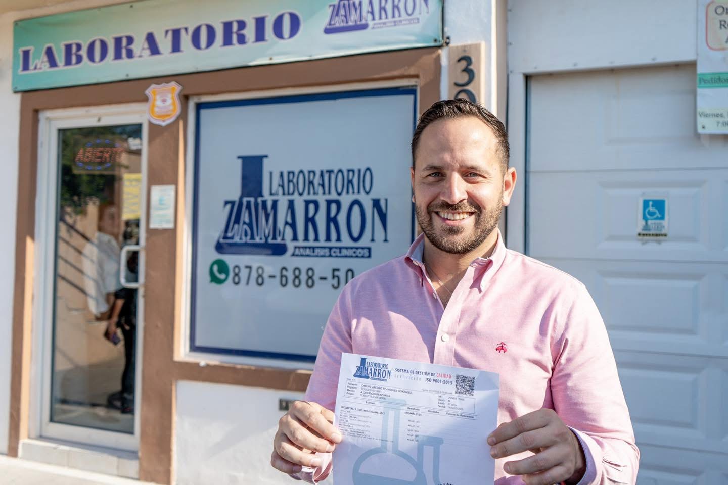 Dobla presión social a Jacobo; se hace antidoping