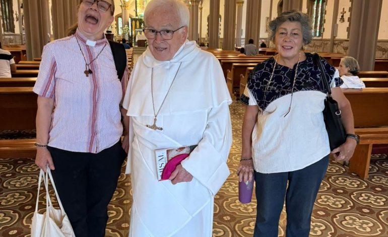 Vera actuó sin permiso en misa con anglicana
