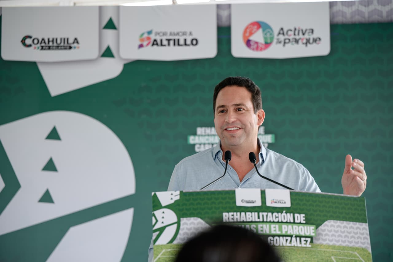 Logra Activa tu Parque inversión conjunta de 15.4 mdp en Saltillo: Javier Díaz