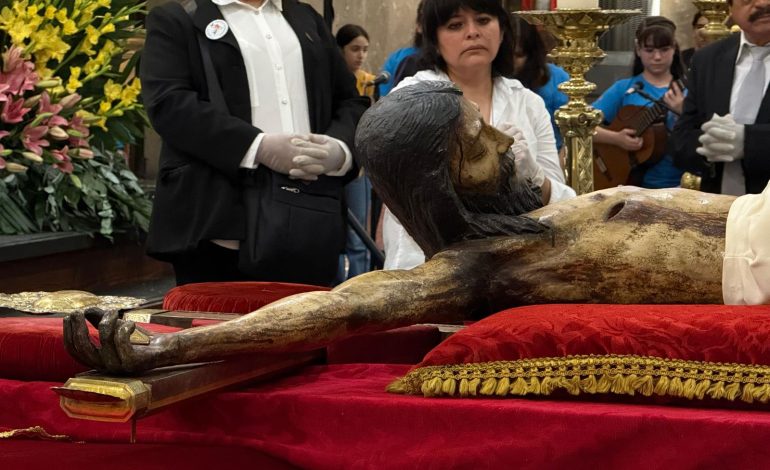 Novenario al Santo Cristo rompe récord de asistencia