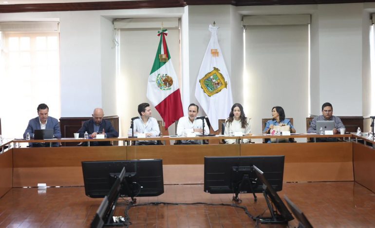 Reúne gobernador a gabinete para trabajar con todo en la segunda parte de 2025