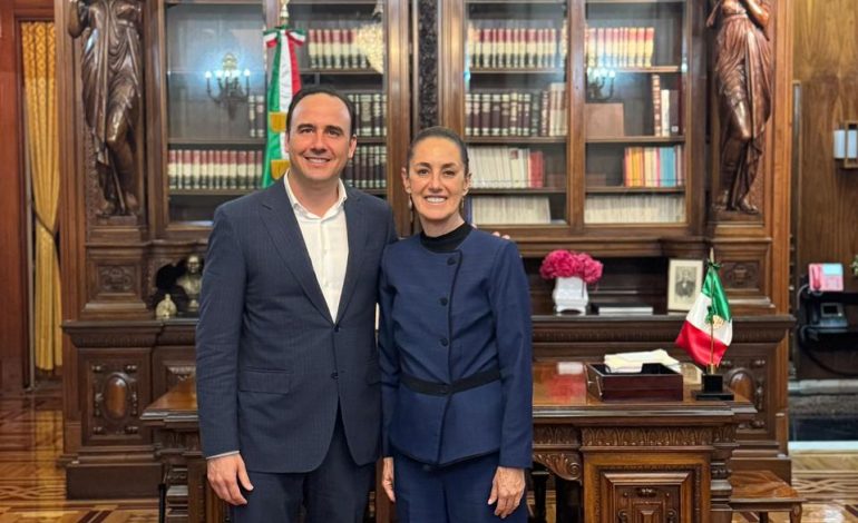 Fortalecen Sheinbaum y Manolo proyectos para Coahuila