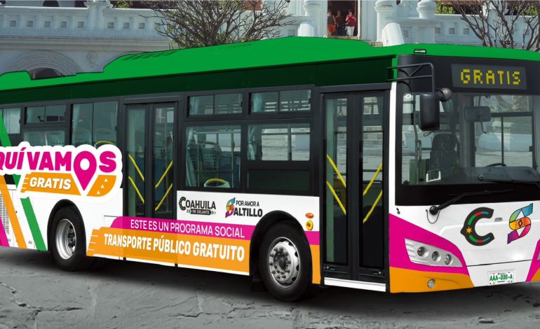 Saltillo estrena rutas troncales el 1 de octubre