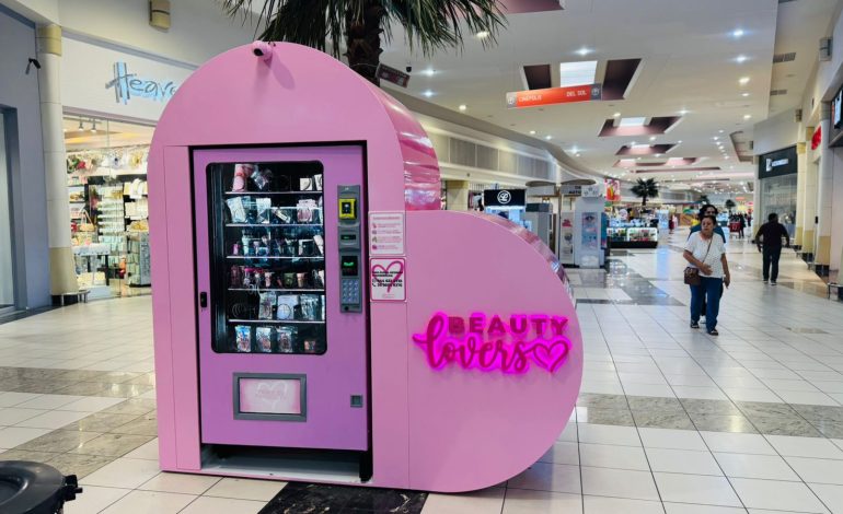 Maquillaje al instante: nueva dispensadora en la capital