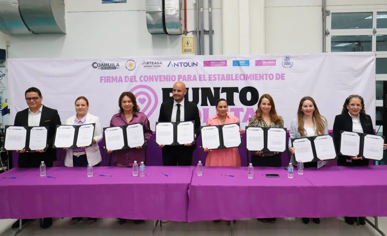 Suman más empresas a Puntos Violeta