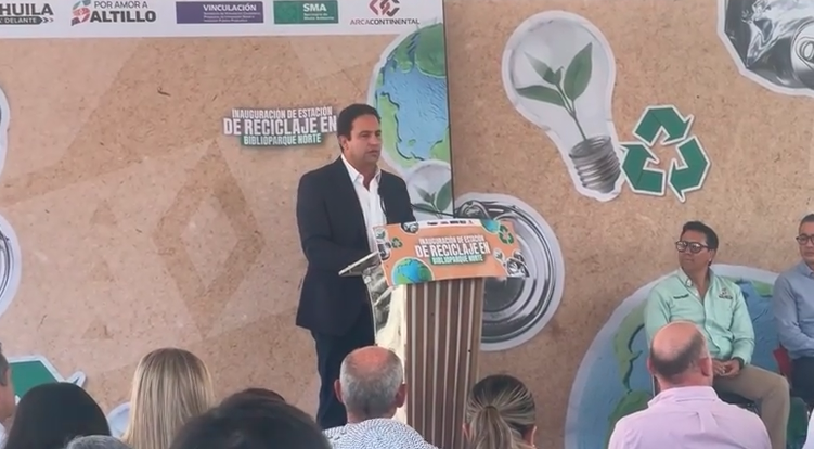 Inauguración de Estación de Reciclaje